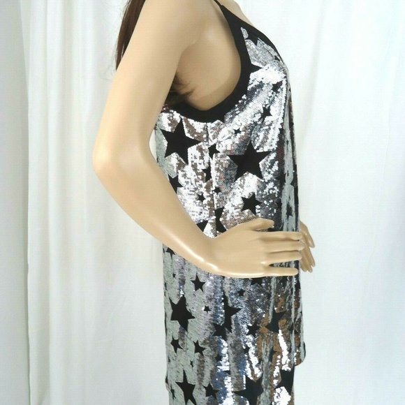 XOXO Star Sequin Evening Dress Size Medium NWT - Picture 5 of 5